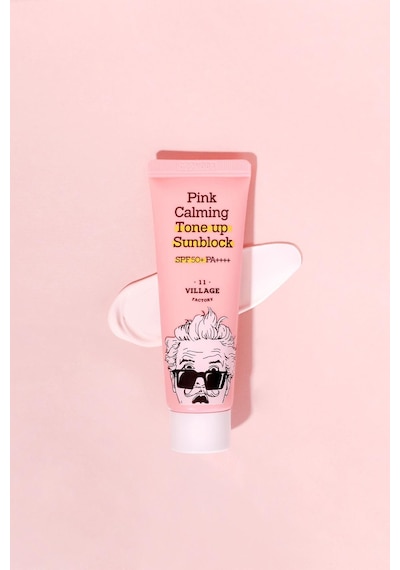 Village 11 Factory Pink Calming Tone Up Sun Block Koruyucu Güneş Kremi SPF50+ 50 ML Village 11 Factory Pink Calming Tone Up Sun Block Koruyucu Güneş Kremi SPF50+ 50 ML