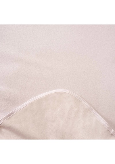 Soft Bora Cotton Tek Kişilik Sıvı Geçirmez Lastikli Alez - Beyaz - 120x200 Cm Renkli