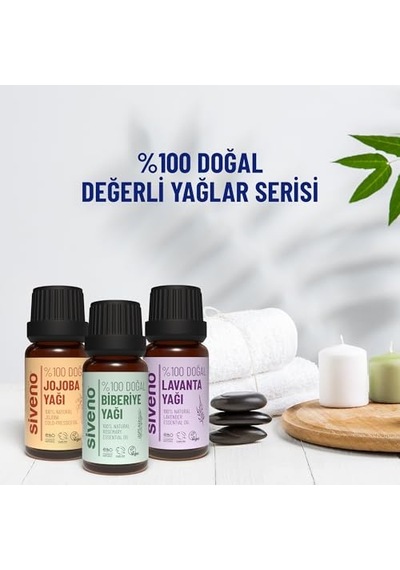Siveno%100 Doğal Biberiye Uçucu Yağı 10 Ml Diğer