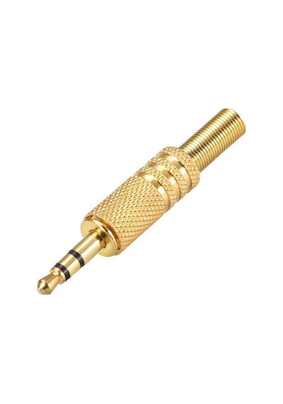 2.5mm Stereo Erkek Jak Lehim Konektörü Altın Kaplama