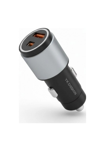 Araç İçi Çakmaklığa Takılantype-c Ve Usb Girişli 2 Portlu Hızlı Şarj Adaptörü 5324