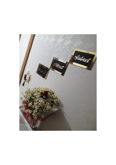 Sabret Şükret Dua Et Tablo