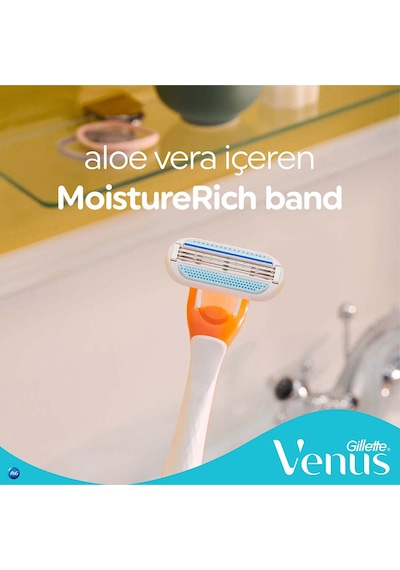 Gillette Venus Riviera Kullan At Kadın Tıraş Bıçağı  2'li
