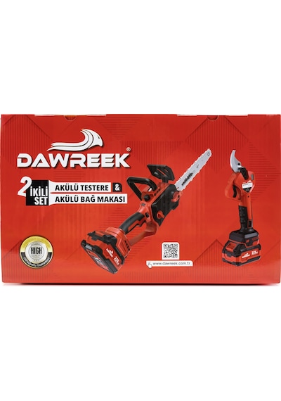 Dawreek BT0246 İkili Budama Seti Bağ Makası + Ağaç Kesme MW10
