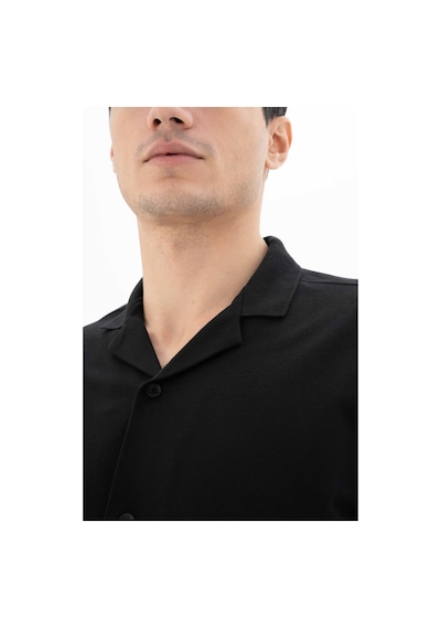 AR-MA Arma Erkek % 100 Pamuk Penye Pike Regular Fit Polo Yaka Gömlek Y25374351101 Gri