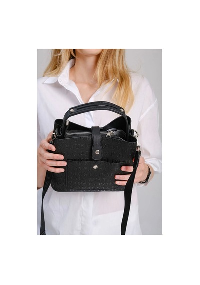 Just Polo Kadın Ayarlanabilir Uzun Askılı Omuz Çantası 234023mh Siyah Taba 42774393