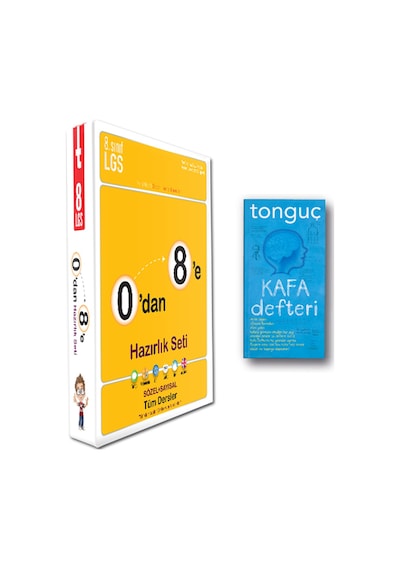 Tonguç 8. Sınıf 0 Dan 8 E Hazırlık Seti Konu Anlatımlı 2 Kitap