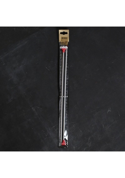 Addı Kalpli 5mm 40cm Klasik Alüminyum Örgü Şişi -