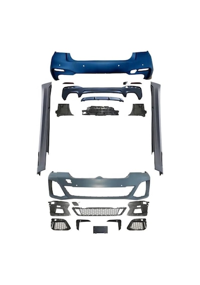 Bmw g30 lci m sport body kit tampon seti çin 2021+