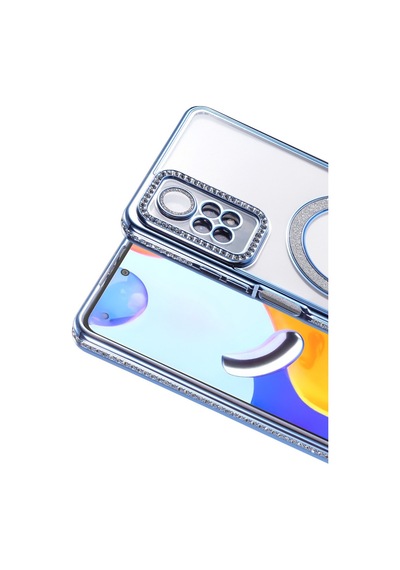 Redmi Note 12 Pro 4g Joke Simli Magneticsafe Kılıf - Mavi Bz8683140894931