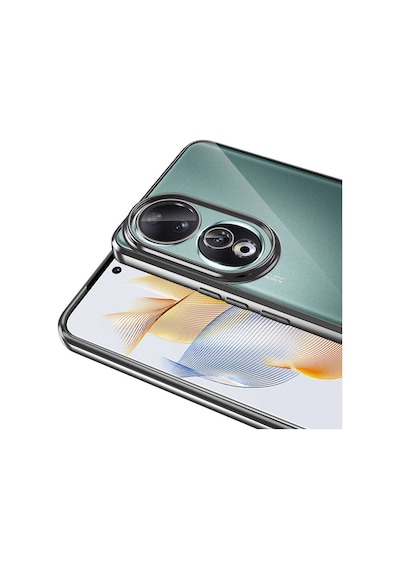 Noktaks - Huawei Uyumlu Huawei Honor 90 - Kılıf Tek Kamera Korumalı Tatlı Sert Omega Kapak - Gold