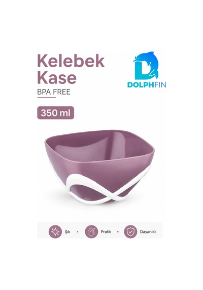 Kelebek Kase 350 Ml Bpa Free Dekoratif Sunum Ve Çerez Kasesi çok renkli