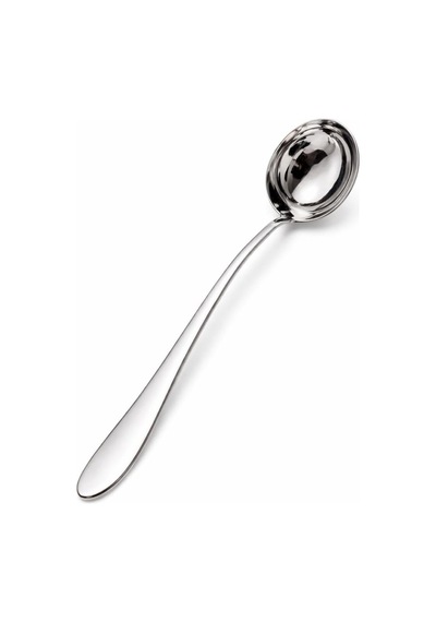Paslanmaz Çelik Servis Kepçesi 21 Cm, Küçük Boy Çorba Kepçesi, 304 Kalite Gümüş