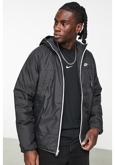 Nike Therma Fit Reversible Hooded Puffer Jacket Erkek Kapüşonlu Dokuma Çift Taraflı Şişme Spor Ceket Siyah Siyah Nike Therma Fit Reversible Hooded Puffer Jacket Erkek Kapüşonlu Dokuma Çift Taraflı Şişme Spor Ceket Siyah Siyah