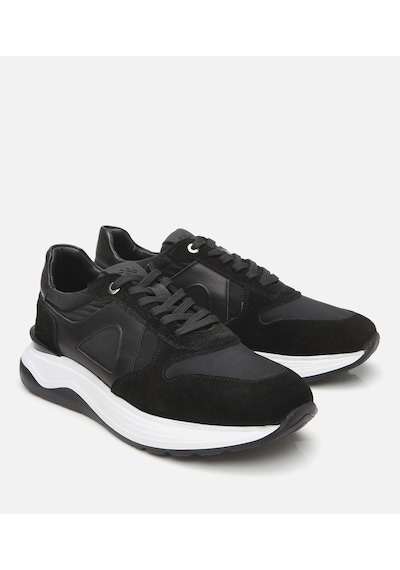 Hotiç Erkek Süet Deri Siyah Hafif Tabanlı Spor Ayakkabı 02ayh305350a100 Siyah Hotiç Erkek Süet Deri Siyah Hafif Tabanlı Spor Ayakkabı 02ayh305350a100 Siyah