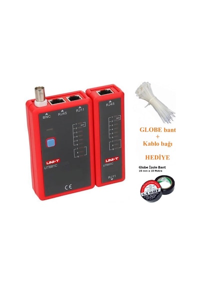 Unı-t Ut681c Network Ağ Kablo Test Cihazı+globe Bant