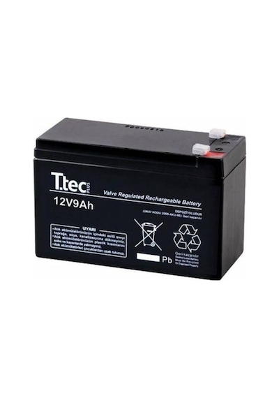 Ttec 12v 9ah Bakımsız Kuru Akü 2024 Üretim