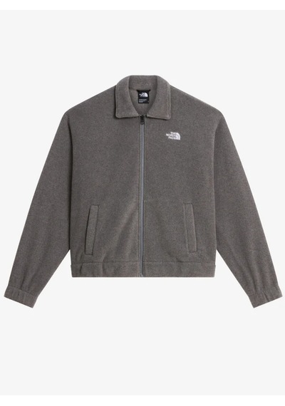 The North Face Nf0a8j6k-0v2 W Fleece Collared Jacket Kadın Ceket Gri