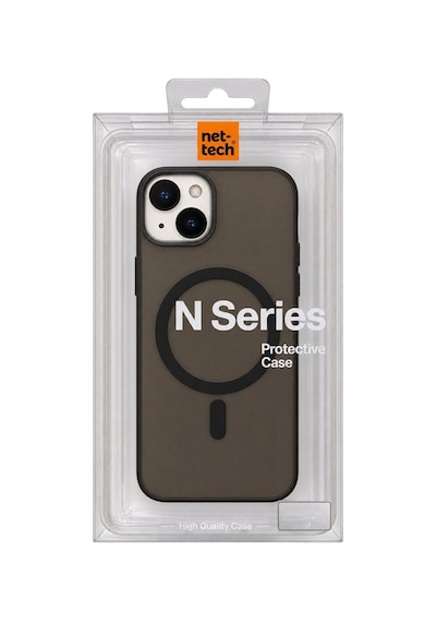 Nettech Apple İphone 16 Pro Uyumlu Nt-n119 Magsafe Arka Koruma Kılıf - Siyah