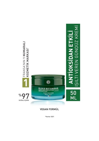 Yves Rocher Gündüz Kremi - Yaşlanma Karşıtı Bitkisel Bakım / Elixir Botanique-50 Ml-20975