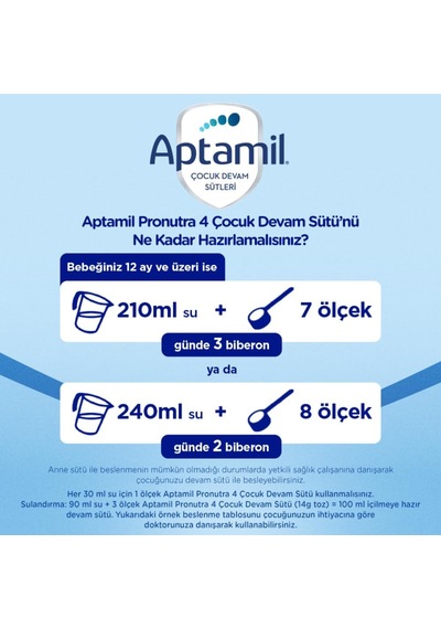 Ayrex 4 Prebiyotikli Çocuk Devam Sütü 1200 X 3 Adet 3600 Gr