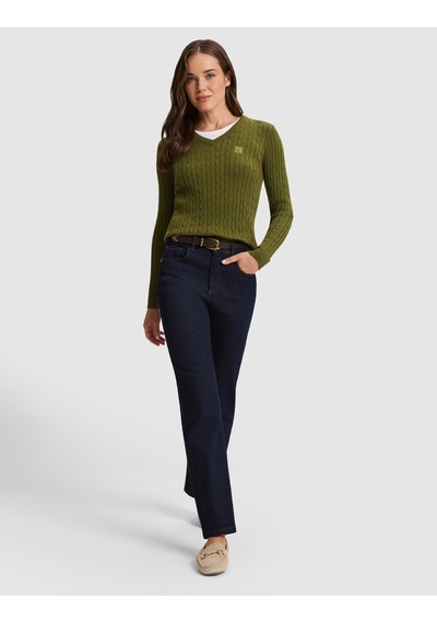Pierre Cardin Haki Slim Fit Kazak 50331474 Vr027