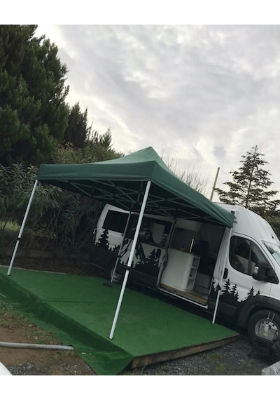 Reyo 3x3 Yeşil Akordiyon Katlanır Çardak Yeşil