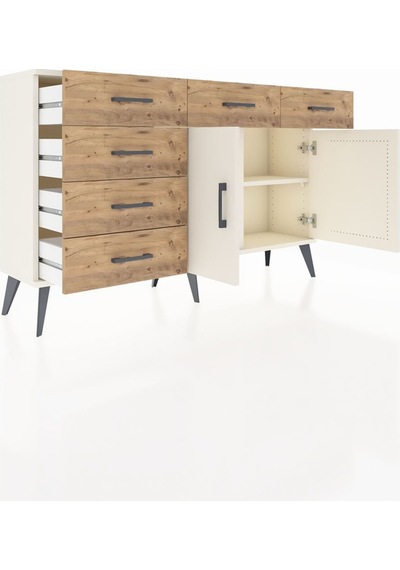 Arges Konsol 2 Raflı 6 Çekmeceli 2 Kapaklı 132x30x83 Aytaşı-aytaşı/çam Aytaşı/çam Arges Konsol 2 Raflı 6 Çekmeceli 2 Kapaklı 132x30x83 Aytaşı-aytaşı/çam Aytaşı/çam