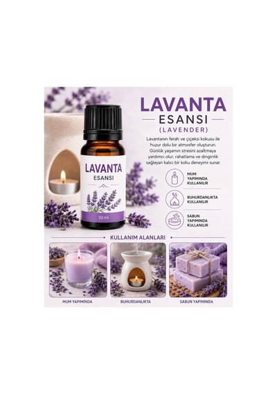 Lavanta Esansı 10 Ml Diğer