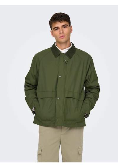 Only & Sons Onskosmo Jacket Otw Vd Haki Erkek Ceket 22031626 Haki