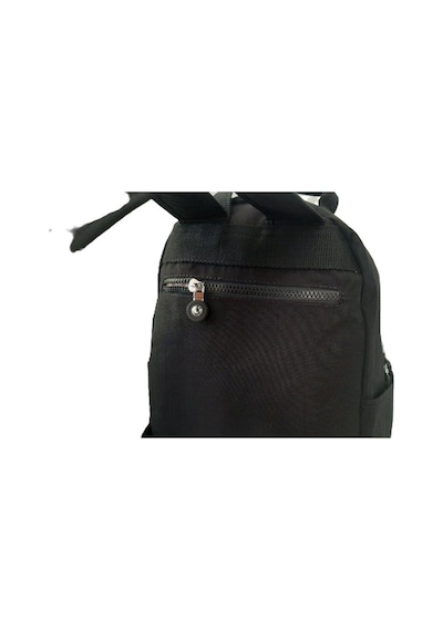Water Proof Çok Bölmeli Mini Sırt Çantası Siyah-1009 Siyah