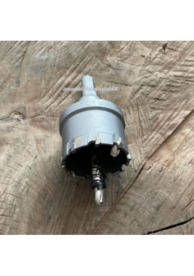 4elmas 50mm Panç Sac Delme Ucu Metal Delici Ahşap Delici Çelik Panç Matkap Ucu