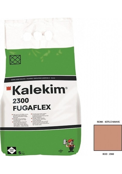 Kalekim Fuga Flex Derz Dolgusu Sütlü Kahve 2360 5 Kg 13314020018