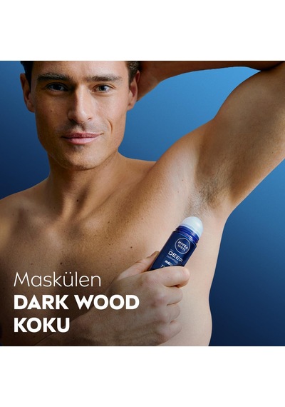 Erkek Roll On Deodorant Deep Darkwood 50 Ml,72 Saat Ter Ve Ter Kokusuna Karşı Koruma,maskülen Ferah Koku,aktif Karbon,yapışkan His Bırakmaz