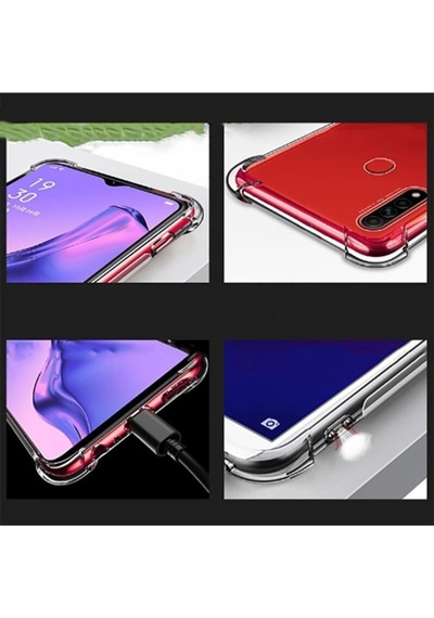 Oppo A31 Kılıf Zore Nitro Anti Shock Silikon Renksiz