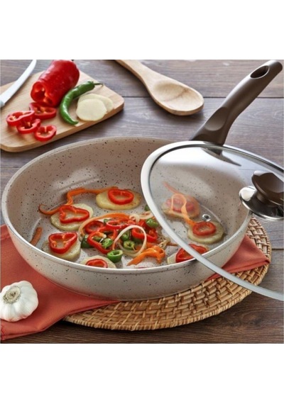 Safran Granit 28 Cm Sote Tava