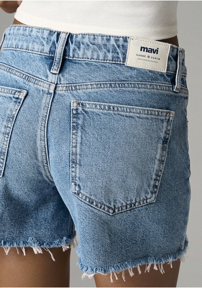 Mavi - Taylor Classic Denim Indigo Mavisi Jean Şort 1421021-a3926 Lacivert