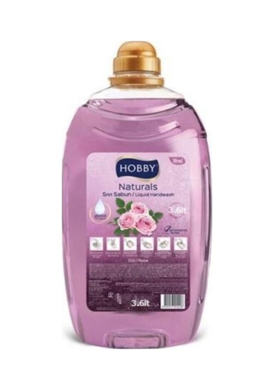 Sıvı Sabun Gliserinli 3 L. Gül Naturals Serisi
