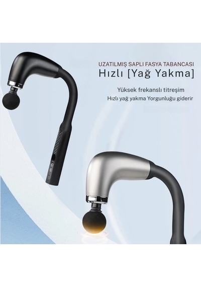 U-bükümlü Lcd Ekranlı Profesyonel Masaj Aleti 9 Hız / 9 Mod, 4 Masaj Başlığı Renkli