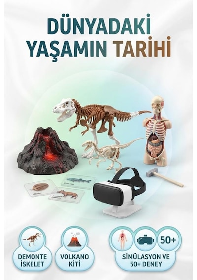 Clementoni Bilim Ve Oyun Dünyadaki Yaşamın Tarihi 64839