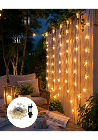 Astraltech 20 Ledli 5 Metre Günışığı Yıldız Led Şerit Çok Renkli