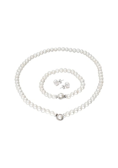 Chavin Inci Küçük Broş Gümüş Kolye Bileklik Küpe Takımı Set Ds48