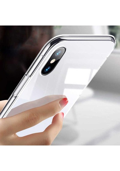 Apple Uyumlu iPhone X/xs Kılıf Ultra İnce Silikon Kapak 0.2 Mm