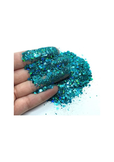 Lexroo Chunky Glitter 4gr Holografik Reçine Tırnak Makyaj Glitter