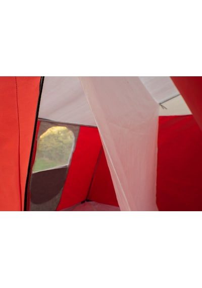 Zeycamping 3 Odalı Ve Mutfaklı Kamp Orman Dağcı Avcı 10 Kişilik Çadır Kırmızı