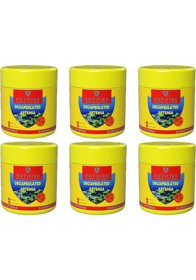 Rotifish Kabuksuz Artemia 6 Adet 15 G Yavru Balık Yemi
