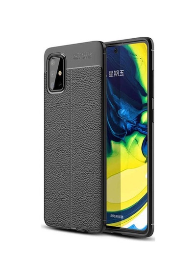 Samsung Uyumlu Galaxy A71 Kılıf Zore Niss Silikon Kapak Siyah