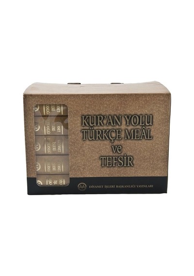Kur'an Yolu Türkçe Meal Ve Tefsir 5 Cilt Takım Ciltli Sku: Zeusstk4a113c4481