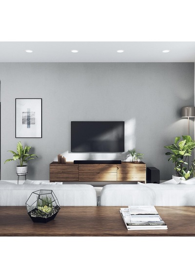Dolby Atmos, Kablosuz Subwoofer Ve Alexa Dahili Gerçek X Bar 50a Ses Çubuğu - Siyah