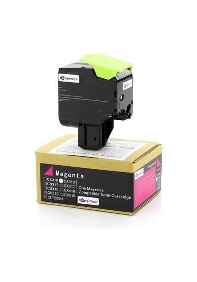 Tonerturk Lexmark 80C8Sm0 Kırmızı Uyumlu Toner / Cx310 / Cx410 / Cx510